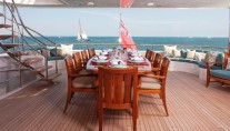 Motor yacht KATYA -  Upper Deck Al Fresco Dining